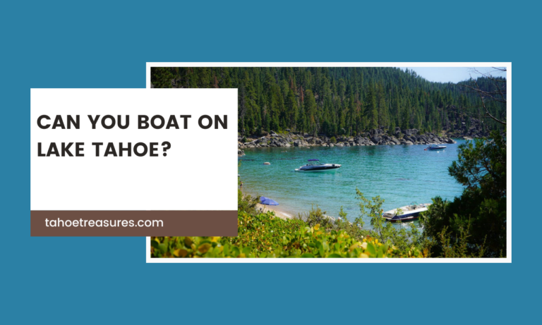 Can you boat on Lake Tahoe?